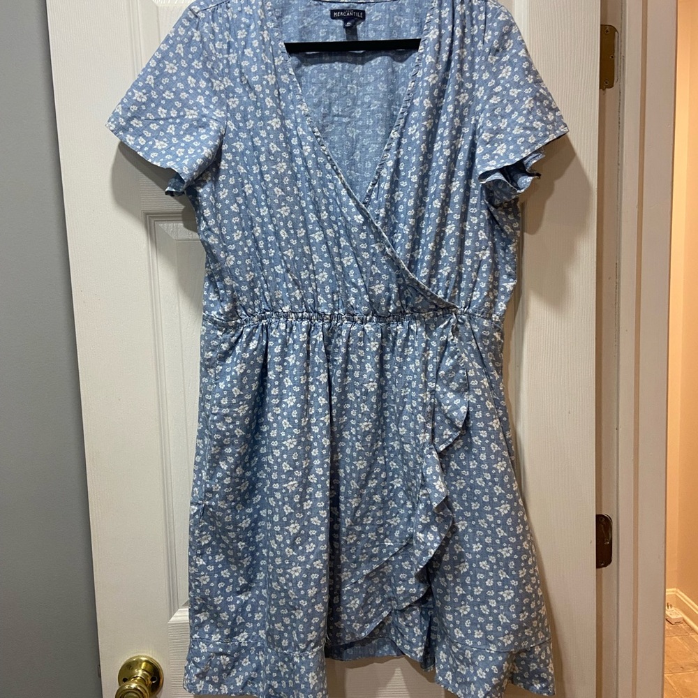 NWOT J.Crew Mercantile Wrap Dress